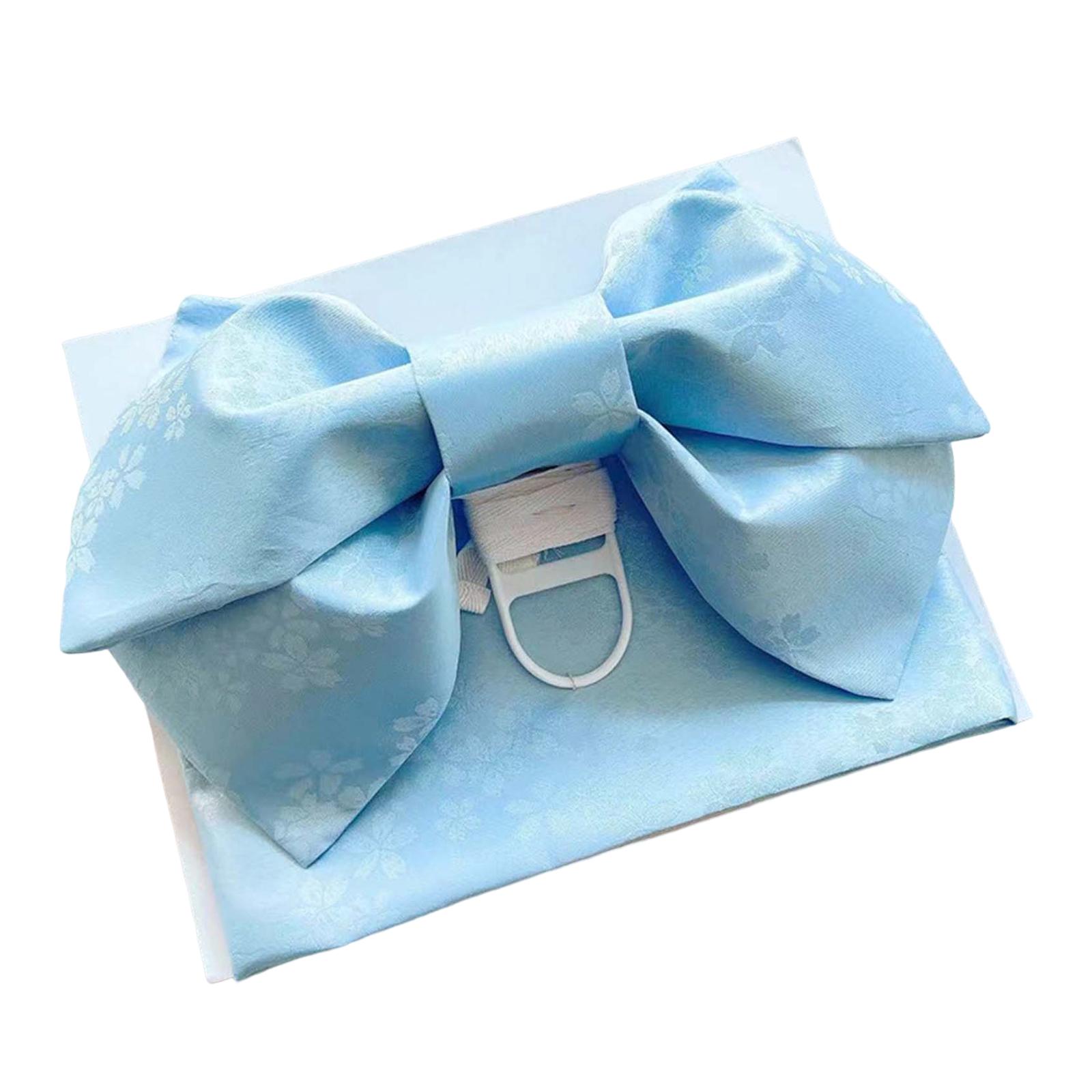 Bow Tie Pre Tied - Traditional Kimono Obi Japanese Belt, Girls