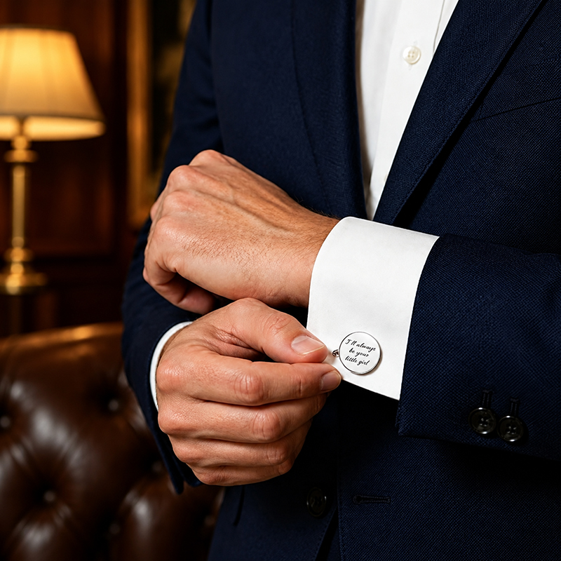Stainless Steel Cufflinks and  - Tie Bar Set Gift 评论和价格