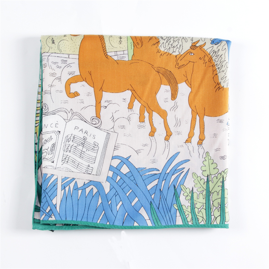 POBING Silk Cashmere Scarf Wom - Face Scarf Mask 评论和价格