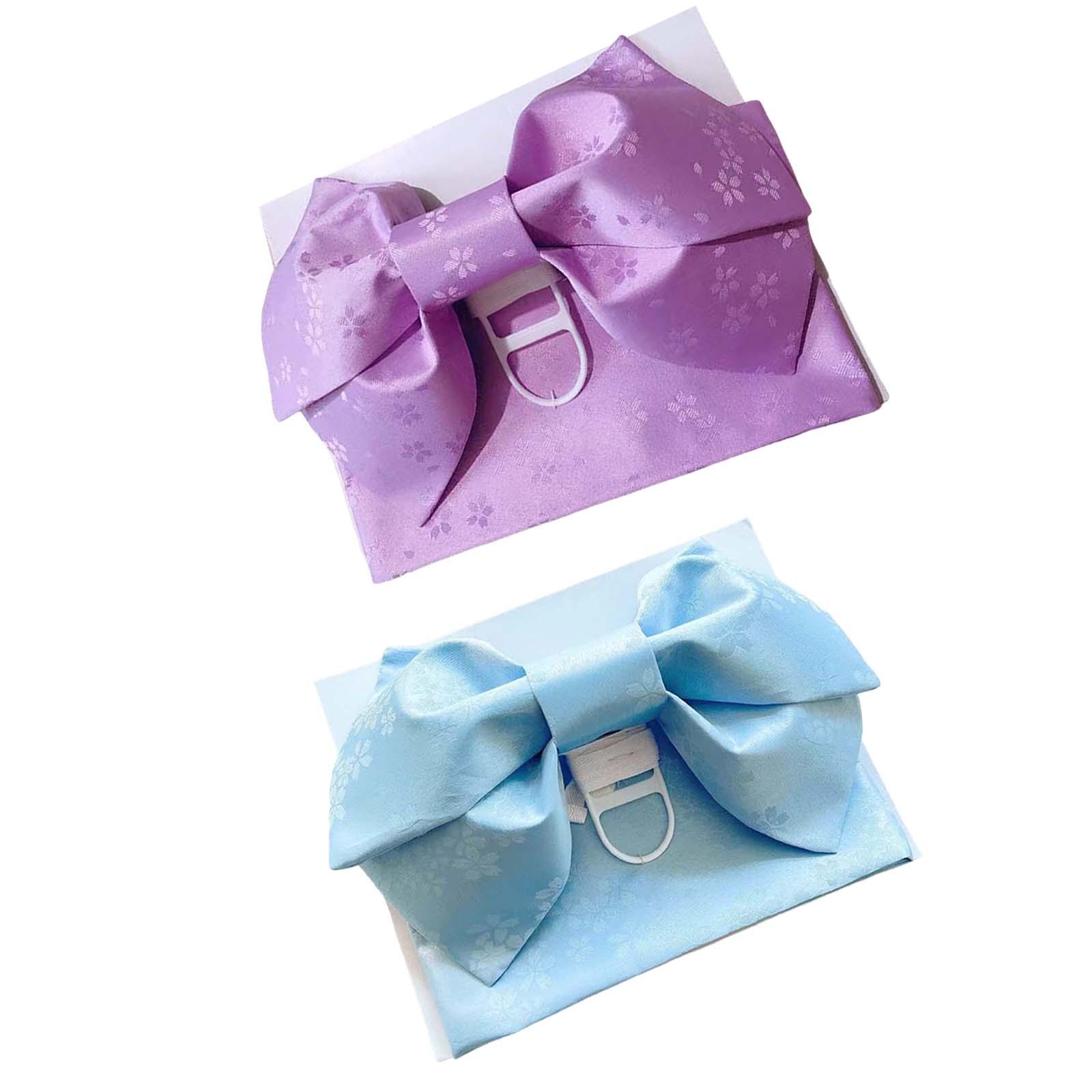 Traditional Kimono Obi Japanes - Bow Tie Pre Tied 评论和价格